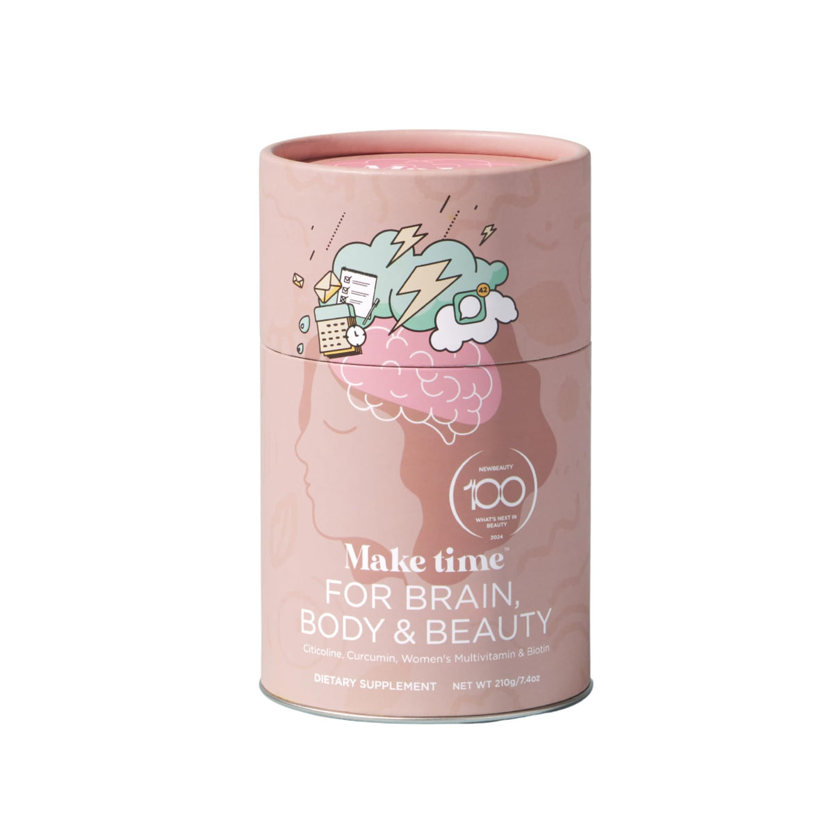 MAKE TIME envase frontal mostrando etiqueta y beneficios visibles