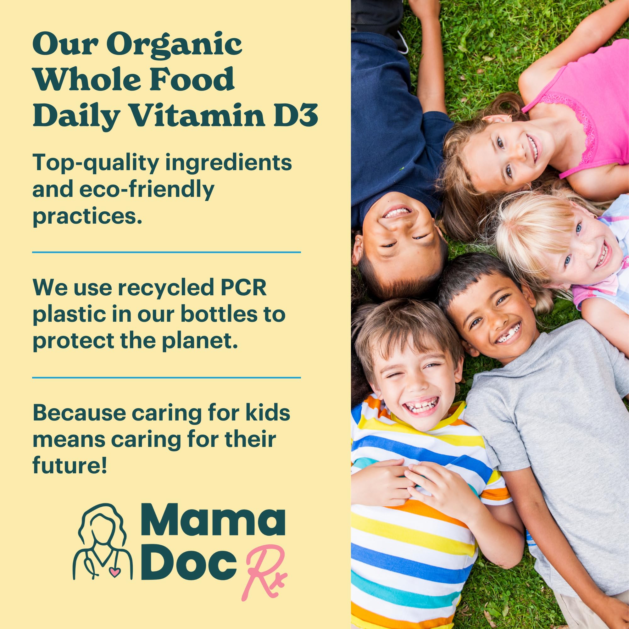 MamaDoc Rx familia desayunando con masticables, rutina diaria saludable