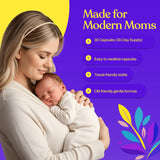 Mama's Select etiqueta con información nutricional clara y certificaciones