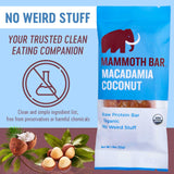 Mammoth Bar servida en mesa de desayuno para una opción energética diaria