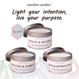 MANIFEST CANDLES vela integrada en decoración, añade estilo y propósito