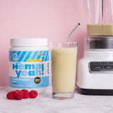 Manitoba Harvest batido preparado en vaso, destaca conveniencia postentrenamiento