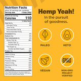 Manitoba Harvest semillas y polvo que resaltan origen natural y omegas