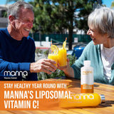 Manna Vitamins Evolved medida de dosis con cucharilla para fácil uso