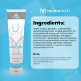 Mannatech Emprizone textura del gel mostrando absorción y frescura