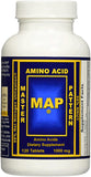 MAP Master Amino Acid Pattern frontal del envase mostrando tabletas y etiqueta clara