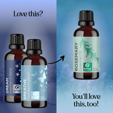 Maple Holistics botella en mano para comparar tamaño práctico de 30 ml