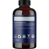 Maple Holistics frasco junto a objeto para comparación de tamaño