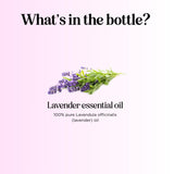 Maple Holistics envase de lavanda junto a bañera, aroma para spa en casa
