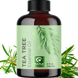 Maple Holistics botella frontal mostrando etiqueta y volumen 4 oz, confianza y pureza