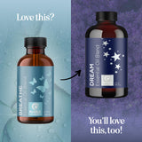 hojas de eucalipto junto a botella Maple Holistics evocando frescura