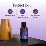 Detalle de la etiqueta Maple Holistics Snooze con ingredientes visibles y claridad