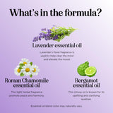 Vista de la lista de ingredientes en la botella Snooze destacando naturales Maple Holistics