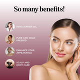 Maple Holistics aplicando en cabello para brillo y suavidad inmediatos