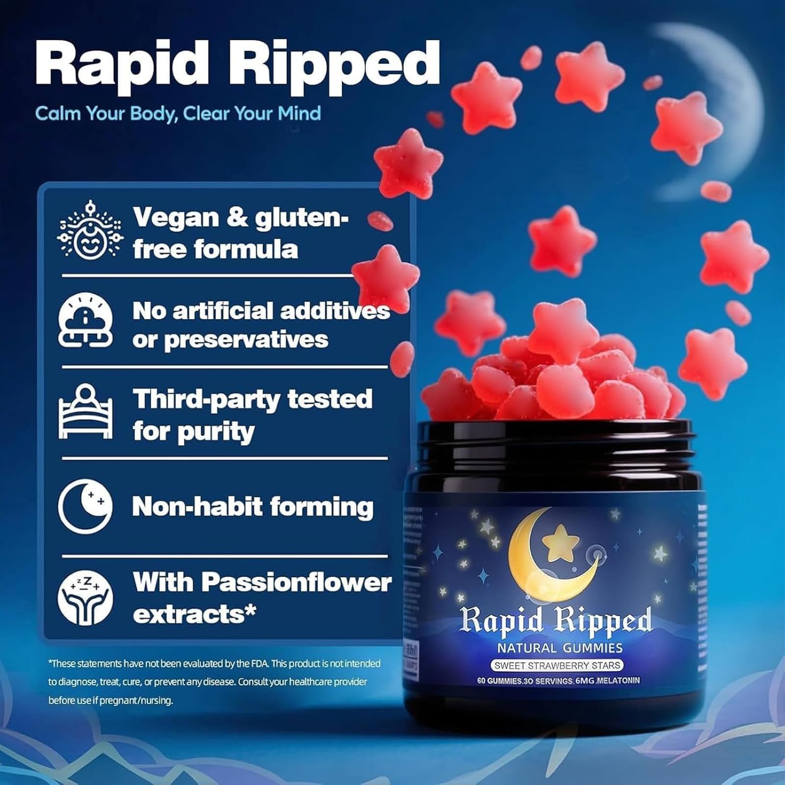 MAPUG Radiya gomita en primer plano textura blanda y sabor afrutado