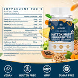 Marafiki cápsulas vegetales en mano para visualizar tamaño práctico