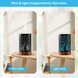 Maromamix generando niebla fría para aromatizar y humidificar habitaciones