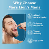mars by GHC cápsula abierta mostrando contenido fino y homogéneo