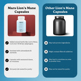 mars by GHC etiqueta con lista de ingredientes, transparencia del producto