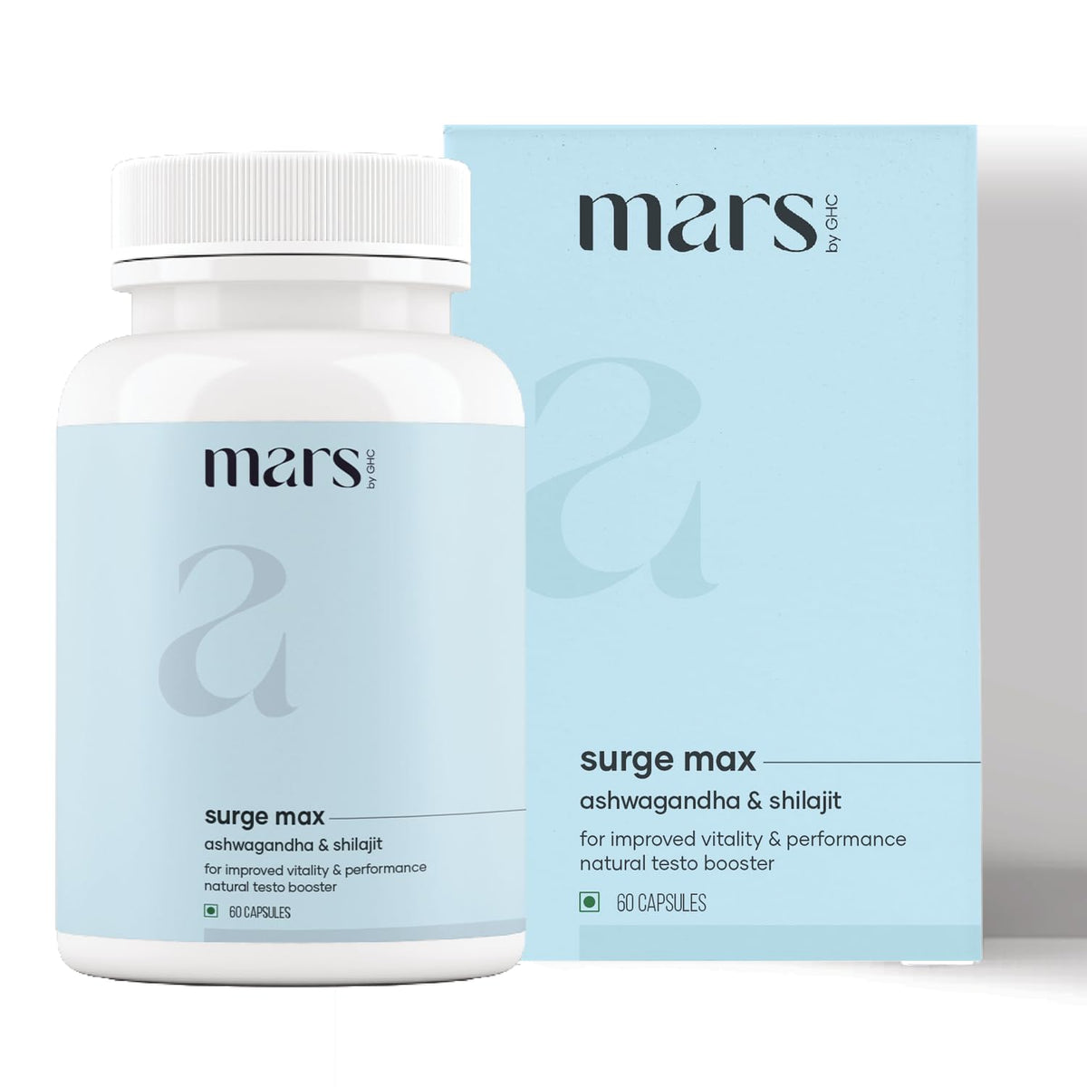 mars by GHC empaque frontal mostrando el producto y beneficios