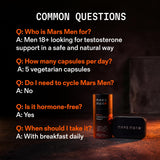 MARS MEN producto en ambiente lifestyle que evoca energía y bienestar