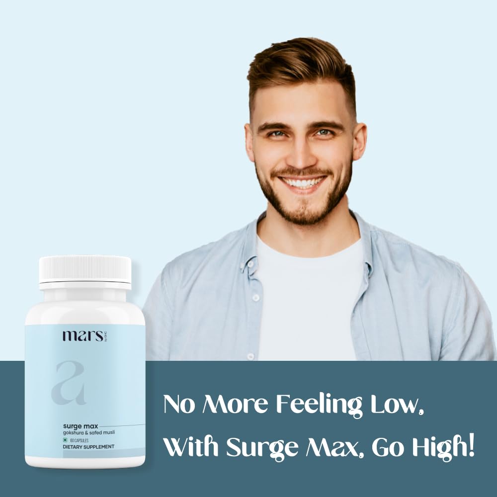 Mars Surgemax etiqueta informativa con ingredientes y modo de uso claro