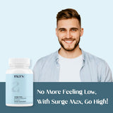 Mars Surgemax etiqueta informativa con ingredientes y modo de uso claro