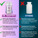martin clinic cápsulas en primer plano que muestran textura y facilidad de ingestión