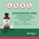 MARYRUTH'S botella individual de 1 oz lista para beber en viaje