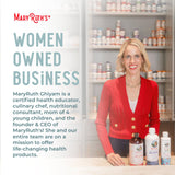 MARYRUTH'S caja con sellos USDA Organic y Clean Label Project certificados