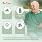 MARYRUTH'S envase en mano para comparar tamaño y portabilidad