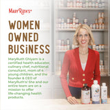 MARYRUTH'S primeros planos de ingredientes orgánicos en la fórmula