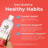 MaryRuth's multivitamínico mezclado en un batido matutino para una ingesta cómoda