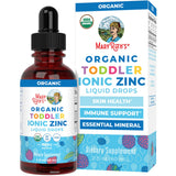 MaryRuth's envase frontal mostrando zinc líquido y beneficios claros