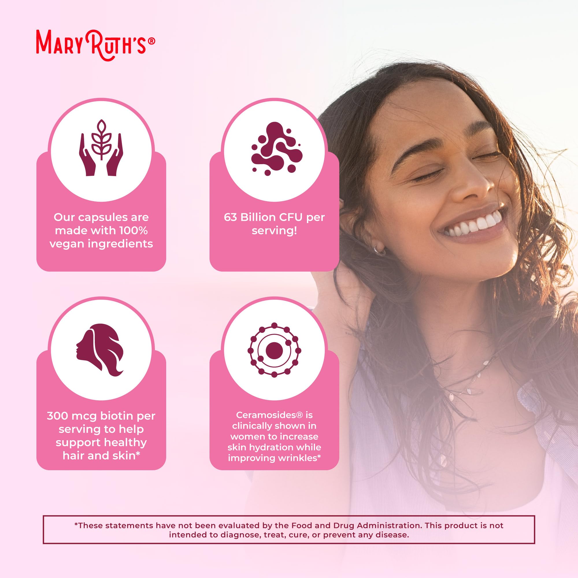 MARYRUTH'S frascos en baño estilo vida para integrar rutina de belleza