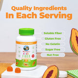 MARYRUTH'S etiqueta de ingredientes destacando fórmula vegana y sin alérgenos