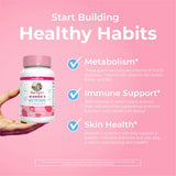 MARYRUTH'S etiqueta nutricional legible con ingredientes y dosis