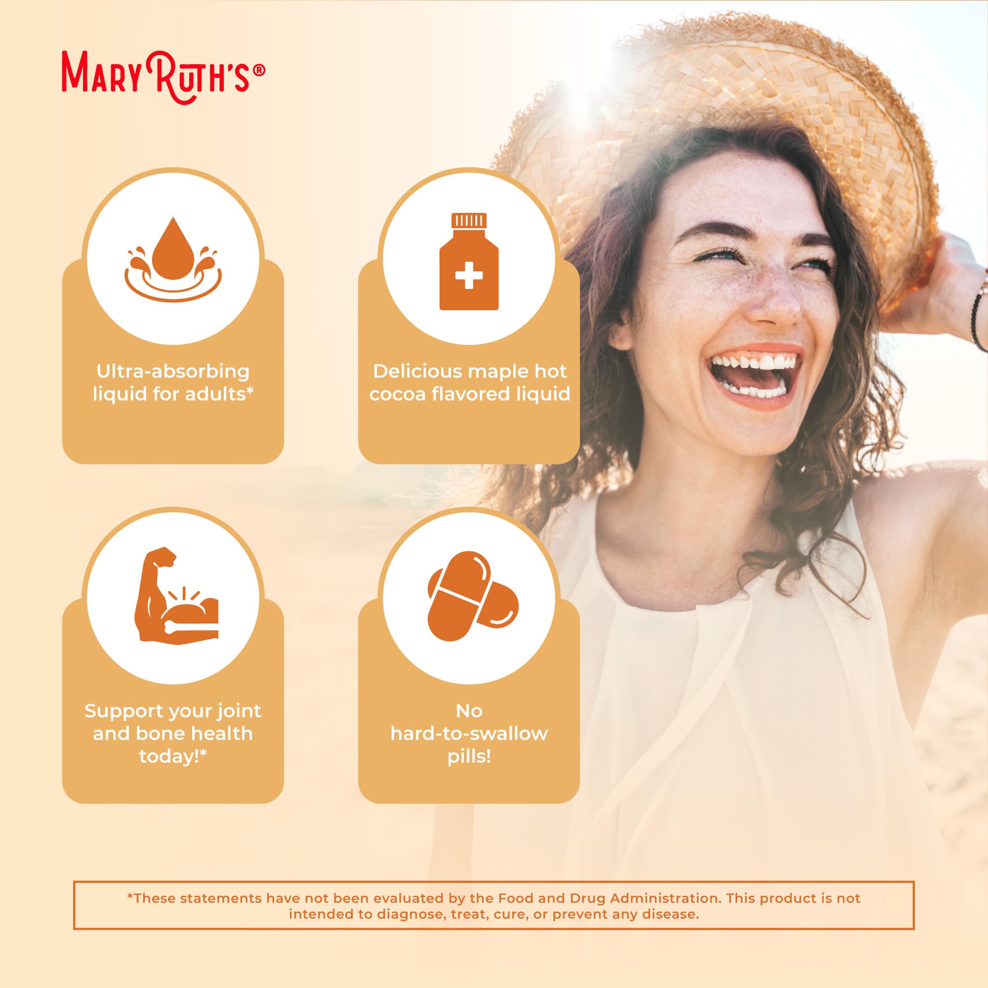 MARYRUTH'S etiqueta nutricional ampliada para información clara