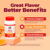 MARYRUTH'S etiqueta con lista de vitaminas y perfil nutricional claro