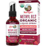 MARYRUTH'S frente del empaque mostrando beneficios y sabor fresa