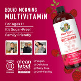 MARYRUTH'S presentación de vitaminas clave y complejo B resaltando beneficios nutricionales
