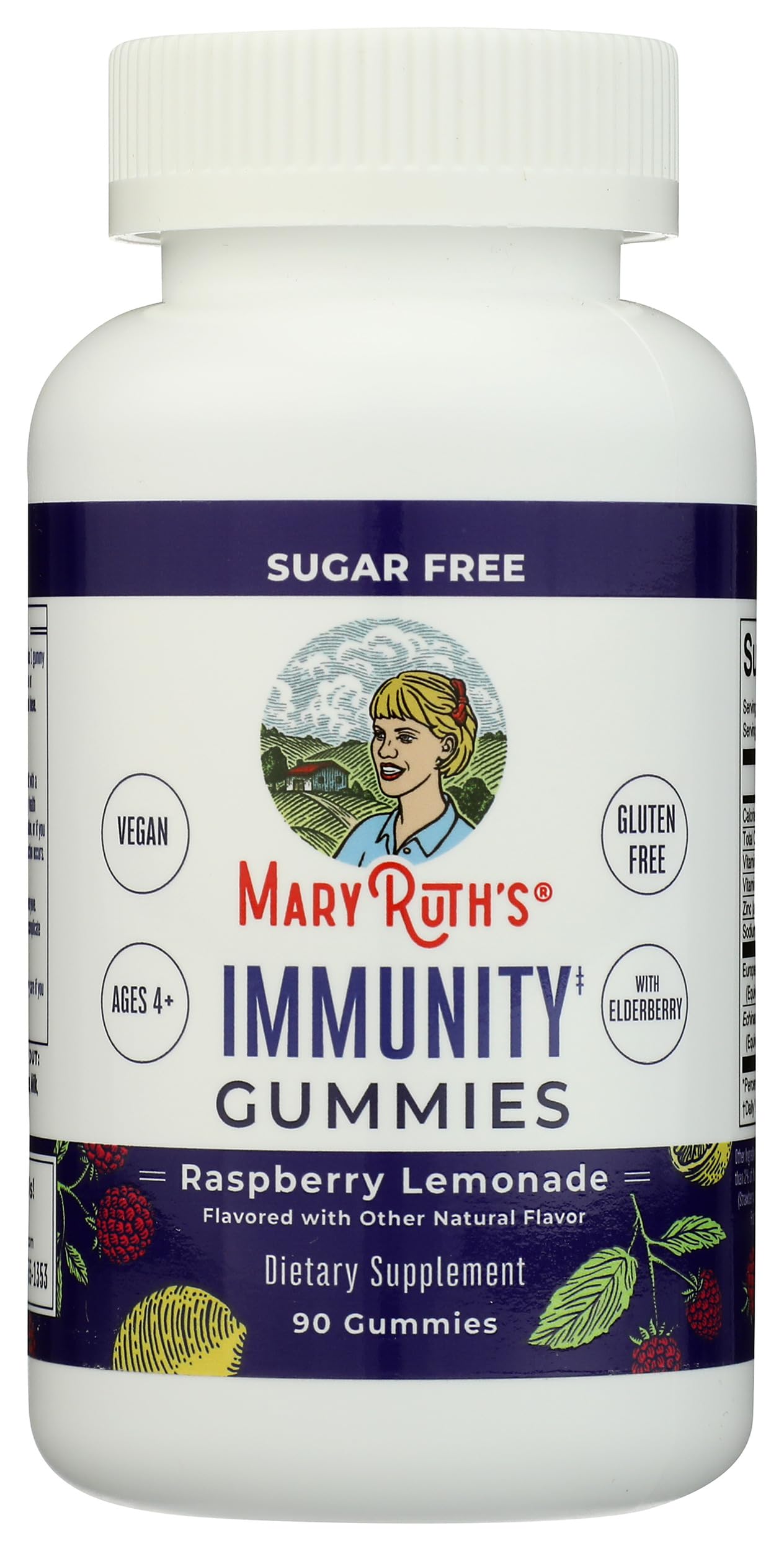 MARYRUTH'S agrupación de elderberry y vitamina C como origen natural
