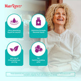 MARYRUTH'S ingredientes naturales mostrados: spirulina, chlorella y sea moss