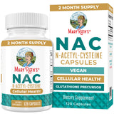 MARYRUTH'S envase frontal de NAC 1000 mg muestra diseño claro y cantidad