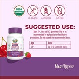 MARYRUTH'S dos gominolas por porción listas para tomar con comida