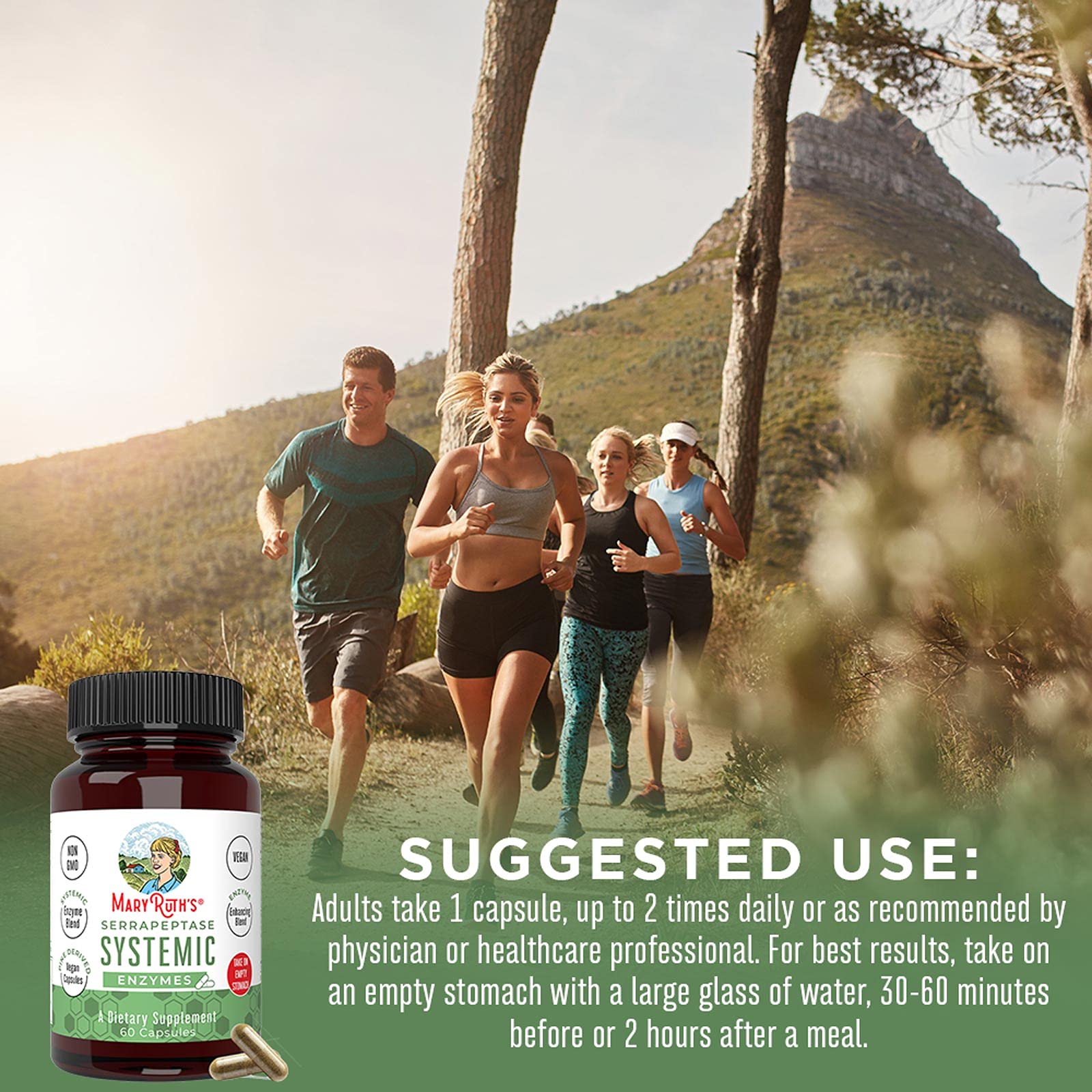 MARYRUTH'S caja abierta con cápsulas para ver cantidad y empaquetado interior