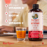 MARYRUTH'S frasco en mano para comparar tamaño y llevar fácilmente