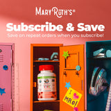 MARYRUTH'S frasco junto a una regla para tamaño y viaje práctico