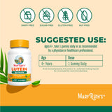 MARYRUTH'S primer plano textura de gominola sabor cítrico sensación agradable