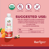 MARYRUTH'S gota liposomal mostrando textura y absorción mejorada